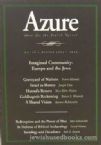 Azure: Ideas For The Jewish Nation - No. 16 Winter 5764/2004